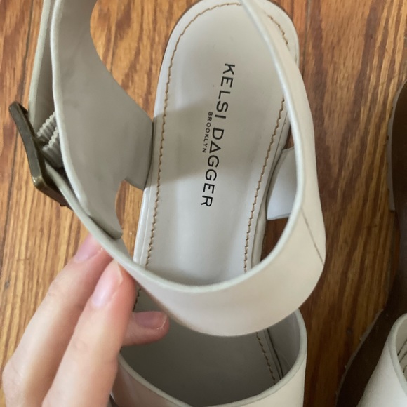 Kelsi Dagger Brooklyn cream clogs - Picture 4 of 4